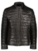 Bugatti Lederjacke in Schwarz