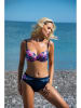 Verano Bikini "Barbara" in Dunkelblau/ Bunt