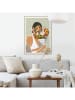 Orangewallz Ingelijste kunstdruk "Flowe Gift" - (B)50 x (H)70 cm