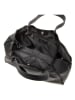 Anna Morellini Leren shopper "Nives" zwart - (B)40 x (H)31 x (D)15 cm