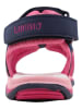 lamino Sandalen in Dunkelblau/ Pink