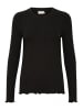 Kaffe Longsleeve "Drew" in Schwarz