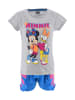 Disney Minnie Mouse 2-delige outfit "Minnie" grijs/blauw