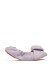 loft37 Leder-Ballerinas in Flieder