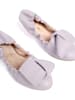 loft37 Leder-Ballerinas in Flieder