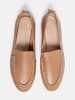 loft37 Leren mocassins lichtbruin/beige