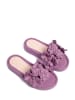 l37 Leren slippers paars