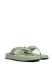 loft37 Leren slippers lichtgroen