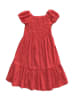 Deux ans de vacances Kleid in Rot/ Weiß