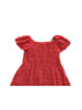 Deux ans de vacances Jurk rood/wit