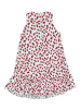 Deux ans de vacances Sukienka w kolorze biało-czerwonym