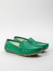 Zapato Leder-Mokassins in Grün