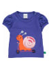 Fred´s World by GREEN COTTON Koszulka "Hello snail" w kolorze fioletowym