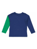 Fred´s World by GREEN COTTON Longsleeve "Alfa point" donkerblauw/groen