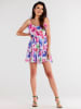Awama Kleid in Pink/ Bunt
