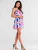 Awama Kleid in Pink/ Bunt