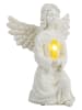 Garden Hero LED-Solar-Außenleuchte in Weiß - (B)16 x (H)22,5 x (T)14 cm