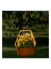 Garden Hero Solarna lampa wisząca LED w kolorze jasnobrązowym - 34,7 x 19,8 x 10,8 cm