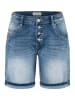 Timezone Szorty dżinsowe "Jilly" w kolorze niebieskim