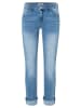 Timezone Spijkerbroek "Marah" - slim fit - lichtblauw