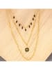 MENTHE À L'O Vergulde ketting met sierelementen - (L)60 cm