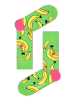 Happy Socks Skarpety "Banana" w kolorze zielono-żółto-różowym