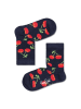 Happy Socks Skarpety "Cherry" w kolorze czarno-czerwonym