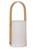 STAR Trading LED-Laterne "Lisa" in Weiß - (B)12 x (H)26 cm