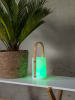 STAR Trading LED-Laterne "Lisa" in Weiß - (B)12 x (H)26 cm