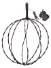 STAR Trading Solarna lampa LED "Sphere" w kolorze czarnym - 40 x 54 cm
