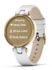 Garmin Hybrid-Smartwatch "Lily® Classic" in Weiß/ Gold