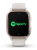 Garmin GPS-Smartwatch "Venu® SQ 2 Music" in Creme/ Gold
