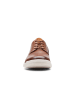 Clarks Leren sneakers lichtbruin