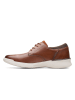 Clarks Leder-Sneakers in Hellbraun