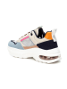 Xti Sneakersy w kolorze kremowym ze wzorem