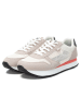 Xti Sneakersy w kolorze beżowo-białym