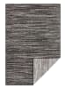 Elle Decoration Indoor-/outdoortapijt "Gemini" zwart