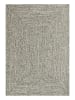 NORTHRUGS Indoor-/ Outdoor-Teppich "Braided" in Grau