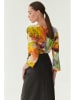 TATUUM Longsleeve oranje/groen/bruin