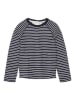 TOM TAILOR kids Sweatshirt in Dunkelblau/ Creme