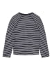 TOM TAILOR kids Sweatshirt in Dunkelblau/ Creme