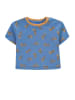 bellybutton Shirt in Blau/ Orange