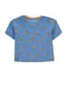bellybutton Shirt in Blau/ Orange