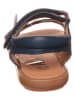 kmins Leren sandalen donkerblauw