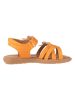 kmins Leren sandalen oranje