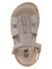 kmins Leder-Sandalen in Grau