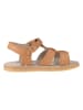 kmins Leren sandalen lichtbruin