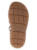 kmins Leder-Sandalen in Braun