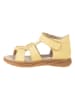 kmins Leren sandalen geel