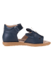 kmins Skórzane sandały w kolorze granatowym